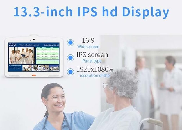 Der Platten-digitalen Beschilderung LCD IPS Tablet, digitale Beschilderung für Krankenhaus