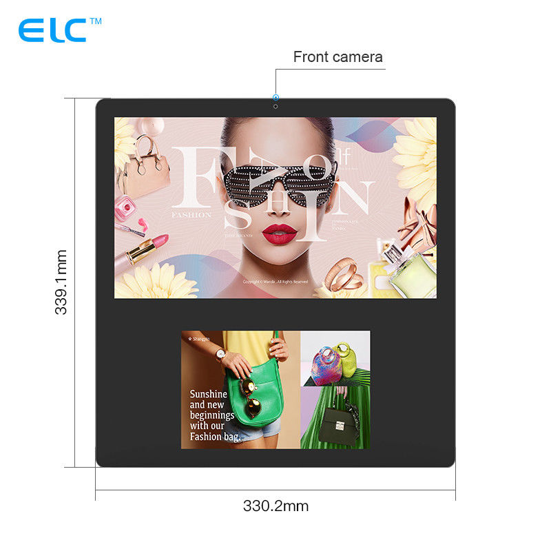 Verdoppeln Schirm 8/13,3 Zoll kapazitiver NFC Tablet der digitalen Beschilderung für Einkaufszentrum
