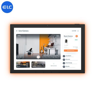 10.1 Zoll kostenlos POE Tuya Smart Home Tablet Produkte mit LED-Lichtbar