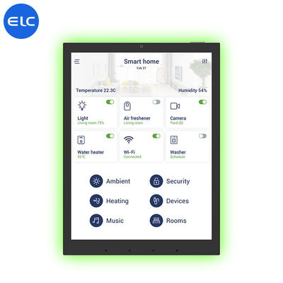 Wandmontage 9,7 Zoll WiFi6E Gratis POE Smart Home Tablet mit RK3566 Quad-Core