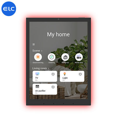 RJ45 mit POE Smart Home Tablet 10-Punkte-kapazitiver Touchpanel mit Zigbee-Matter