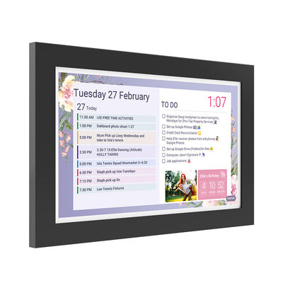 Wandmontierte RK3588S2 Ultra-Narrow Frame Mu-MIMO In WiFi 6E Tablet Android 13 Timing Tablet für Kalender