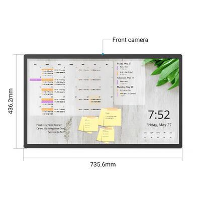 32' Android Tablet WiFi 6 Ultra-schmaler Rahmen für Smart Home Digitale Kalender