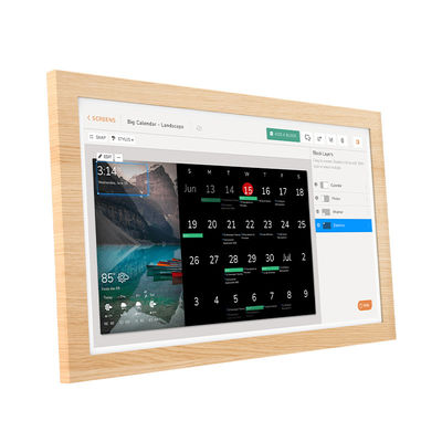 24' High Performance Tablet Tablet mit ultra-schlankem Standard WiFi 6 mit Mu-MIMO für Kalenderplan Anzeige