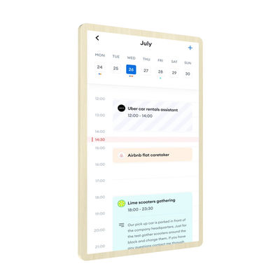 Goodnotes Kompatibel mit Android 14 Kostenlose Software Wandmontierte digitale Kalendertagebuch für Familienplanung
