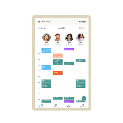 ELC Neues Design Kalender Checkliste Anzeige RK3576 Android 13 Smart Touchscreen Kalender Smart Kalender Familie