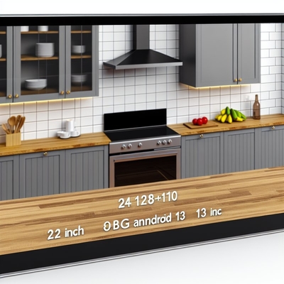 24 32 Zoll 8+128GB Android 13 1920*1080 24 Zoll Digitales Schildschirm Küchenbildschirm Küchenbildschirm
