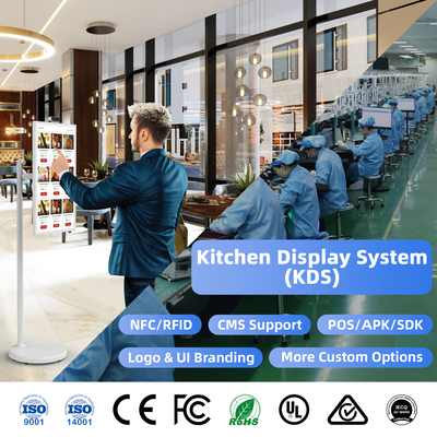 24 Zoll 32 Zoll Incell Bildschirm Anzeige LCD Touchscreen Android 13 Werbung Digital Signage Kette Restaurants und Getränkegeschäfte