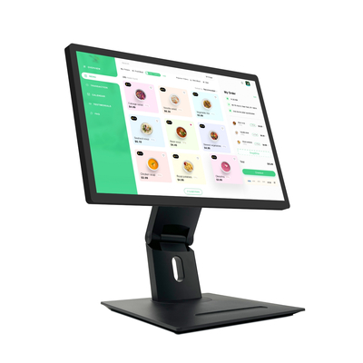 21,5" Android 11 Digital Signage Touchscreen mit RK3568 2+16GB USB RJ45 WiFi Kds Pos Küchen-Display Kds Bildschirm mit Standfuß