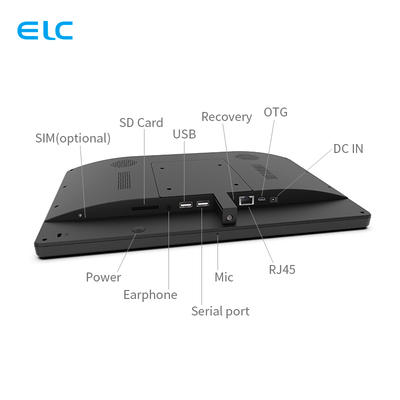 13.3-Zoll-Android-Tablett für Besprechungsräume mit POE und LED-Lichtleiste