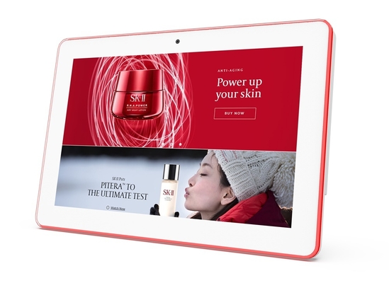 10,1 Zoll POE Besprechungsraum-Tablet mit LED-Lichtleiste