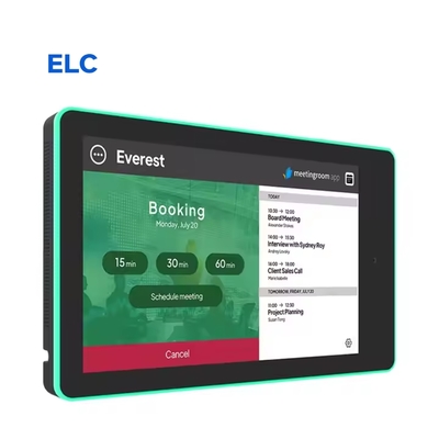 10 Zoll Wandmontage Android Meeting Tablet mit LED-Lichtbar