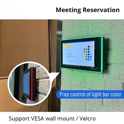 10 Zoll Wandmontage Android Meeting Tablet mit LED-Lichtbar