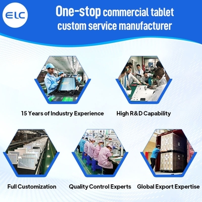10 Zoll Wandmontage Android Meeting Tablet mit LED-Lichtbar