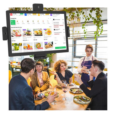 21,5" Touchscreen Android Tablet RK3576 für Restaurant Point of Sale Backorder Kiosk Selbstbedienungs-Bestellmaschine