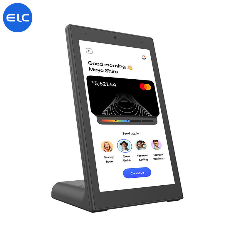 L-förmige Tischplattentablets Digital kapazitiver Touch Screen 8 Zoll-Androids