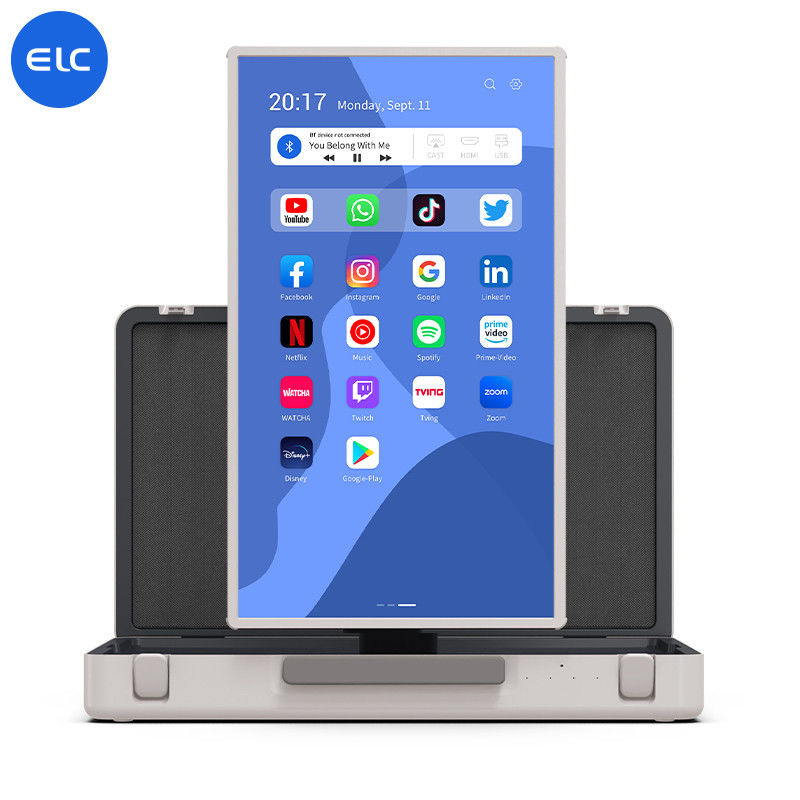 Touchscreen Android 12 Smart TV ELC PackGo HD Fernseher Samrt Fernseher Wifi Tablet