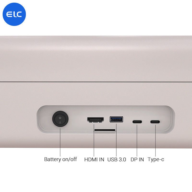 ELC PackGo Smart TV Wifi Bluetooth 5.2 Smart TV Portable mit zwei Lautsprechern Android Tablet