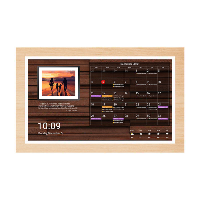 Frontkamera 8M/P Optional POE/NFC 4G Tablet Ultra-Slim Standard WiFi6 Timing Tablet für Werbeanzeigen