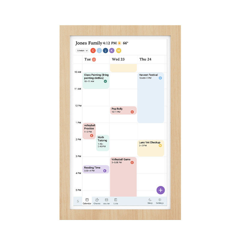 21' Großhandel Smart Home Produkte Bluetooth 5.3 Ultra-schlanker Touchscreen Tablet WiFi 6 mit Mu-MIMO für Kalender