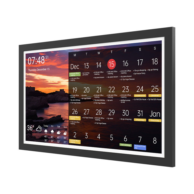 32' OEM Tablet 4GB RAM WiFi 6 Ultra-Schmalrahmen RK3588S2 Octa Core Timing Tablet für das Smart Home Digitale Kalender