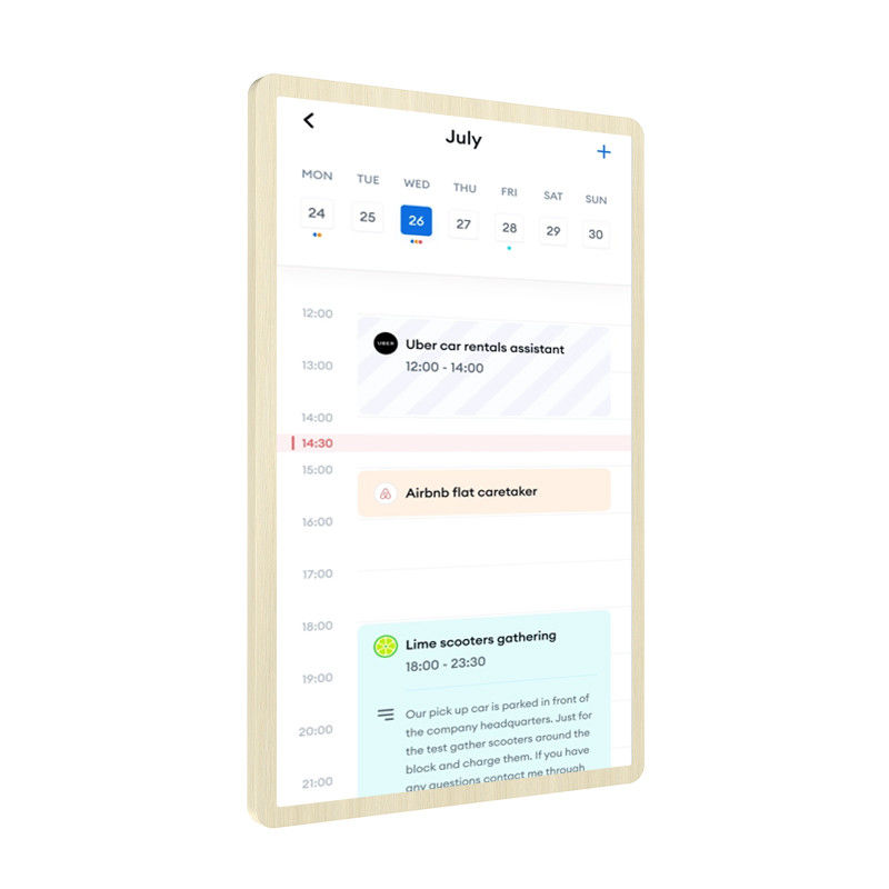 Goodnotes Kompatibel mit Android 14 Kostenlose Software Wandmontierte digitale Kalendertagebuch für Familienplanung