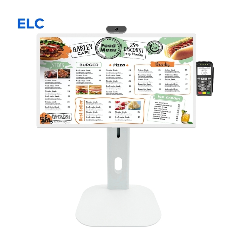 ELC SW2495T 24 Zoll 1920*1080 250cdm2 10-Punkte-in-Cell-Touch-Vertikal-Digital-Signage-Display Laptops Pos Tablet Verkaufskioske