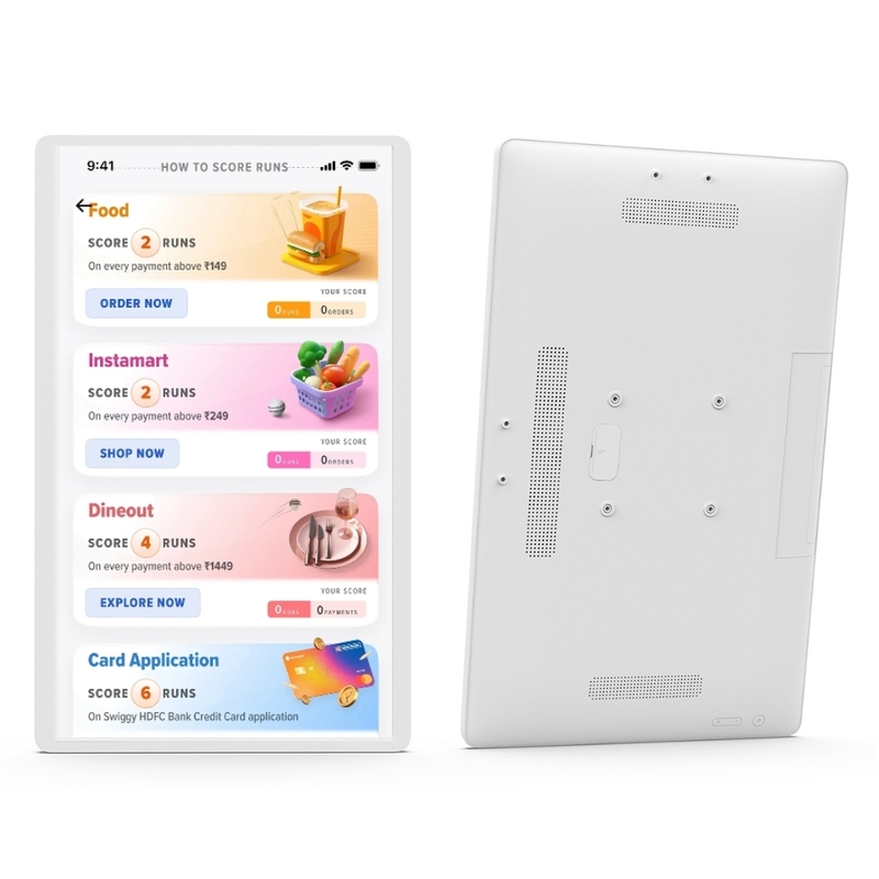 Küchenbildschirm Kds-System NFC Pos-System Küchenorderbildschirm Monitor Android 13 ELed Menüverwaltung Bildschirm KDS