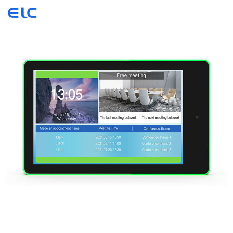 10.1-Zoll-Android-Tablett für Besprechungsräume mit POE und LED-Lichtleiste