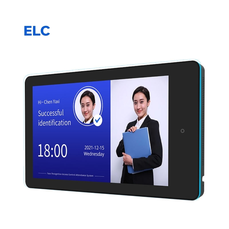 10.1-Zoll-Android-Tablett für Besprechungsräume mit LED-Lichtbar-Wandmontage