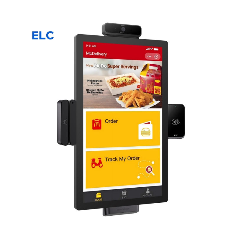 21,5" Touchscreen Android Tablet RK3576 für Restaurant Point of Sale Backorder Kiosk Selbstbedienungs-Bestellmaschine