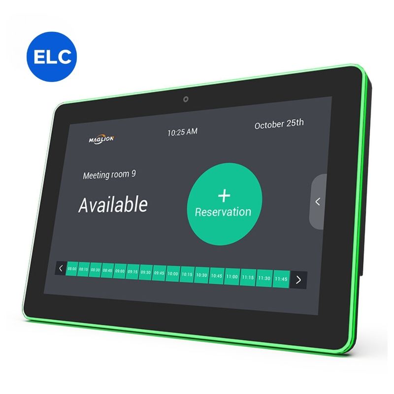 Android 11 Touchscreen Digital Signage Meetingroom Display Tablet mit NFC LED Lichtleiste