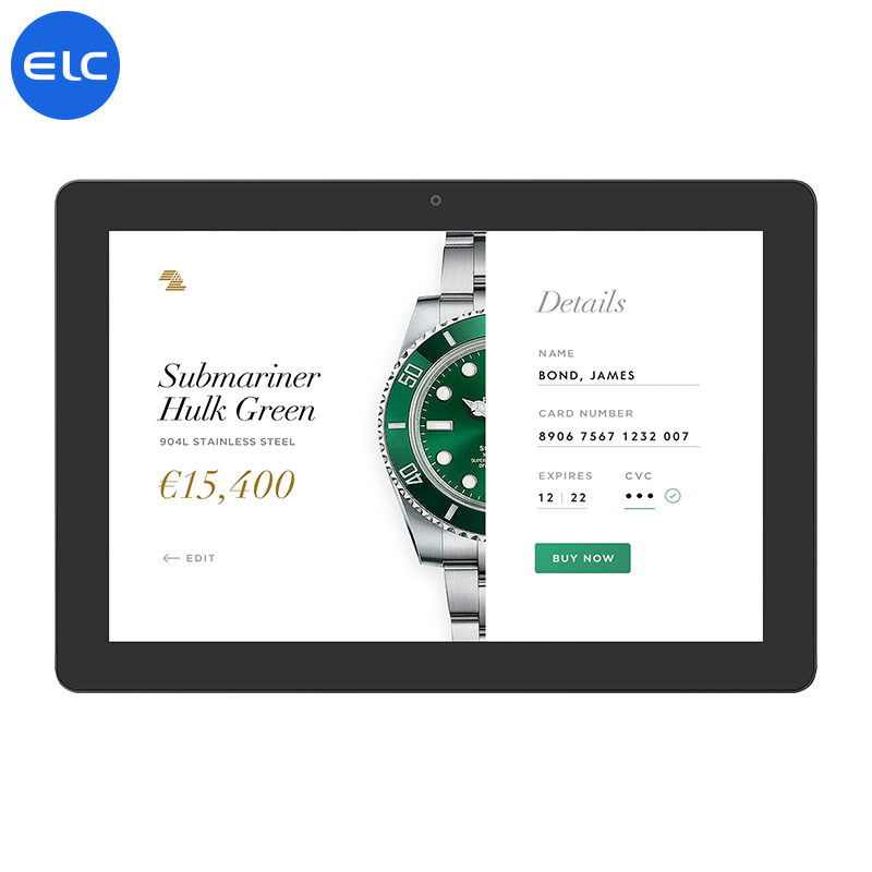 10.1 Zoll Wandmontiertes Tablet Digital Signage FCC, CE, ROHS, Qualität unter Garantie Mehr Details Anpassbar
