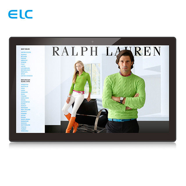 An der Wand befestigte LCD Platten-kapazitiver Touch Screen Android 8,1 Rockchip RK3288