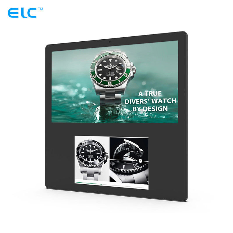 Der Aufzugs-Werbungs-Spieler-Doppelschirm-digitalen Beschilderung Tablet-PC des Wand-Berg-RJ45