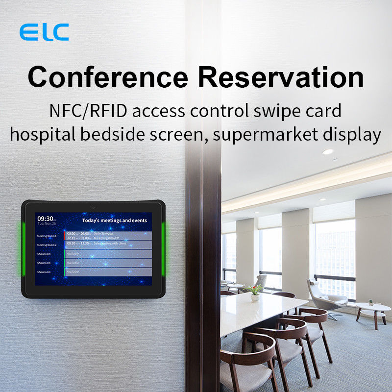 Wand-Berg 10,1 Zoll LCD-Touch Screen POE-Konferenzzimmer-Anzeige