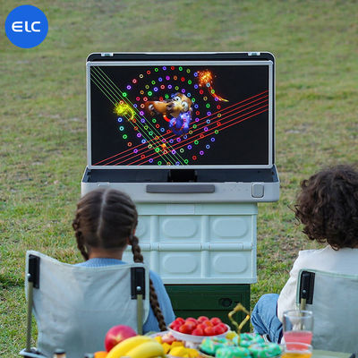Touchscreen ELC PackGo Sprachsteuerung Fernbedienung Smart TV Portable HD Fernseh Tablet