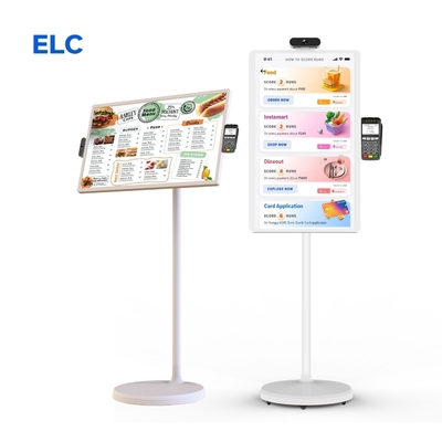 ELC SW2495T 24 Zoll 1920*1080 250cdm2 10-Punkte-in-Cell-Touch-Vertikal-Digital-Signage-Display Laptops Pos Tablet Verkaufskioske