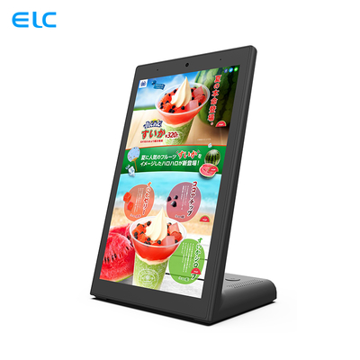 L-Form Kapazitive 10 Zoll Android Tablet Touchscreen Menü Anzeige POE RJ45 NFC Kamera