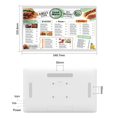 Küchen-Display-Bildschirme Computer POS-Terminal Wasserdichtes und Ölbeständiges Display für KDS-Restaurant