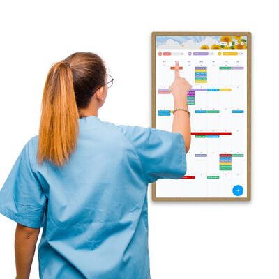 RK3576 Digital Family Plann Android 14 Freie Software 24 Zoll 32 Zoll Digital Incell Touchscreen Smart Kalender