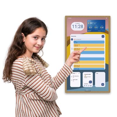 14 Zoll RK3576 Incell Touchscreen Smart Kalender Wandbildschirm für Zeitmanagement